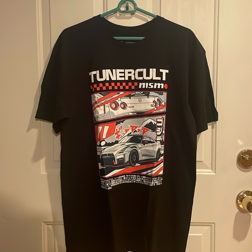 Men's Size Large Short Sleeve Tee Tuner Cult GT nism design-NEW